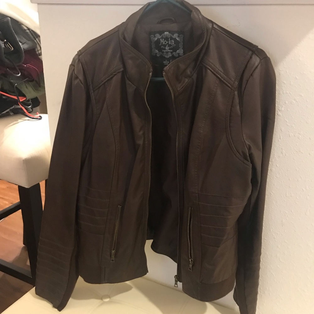 Brown Leather Jacket
